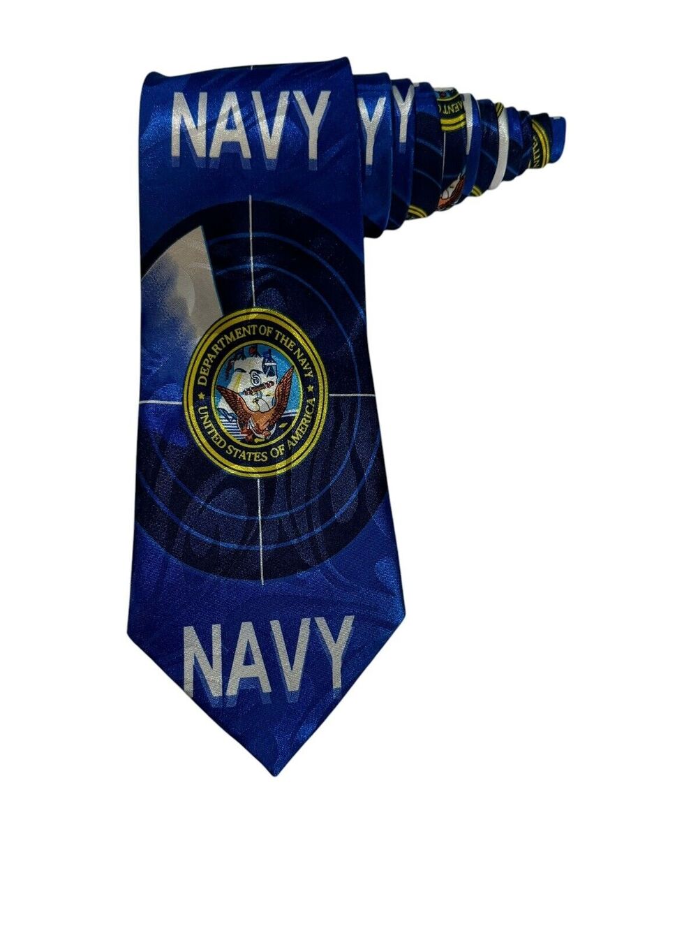 Steve Harris United States Navy Logo Department Of The Navy Necktie